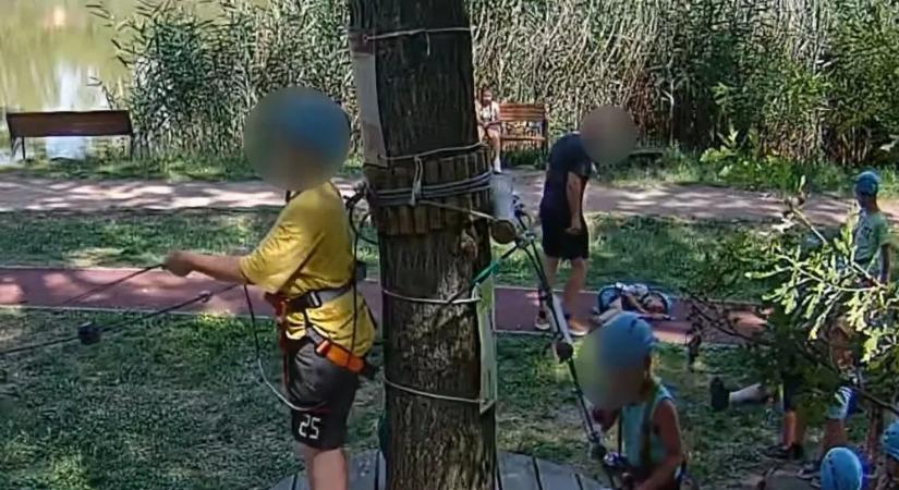 Ezt üzente a karateedző a kisfiúnak, akit felrúgott a szolnoki kalandparkban