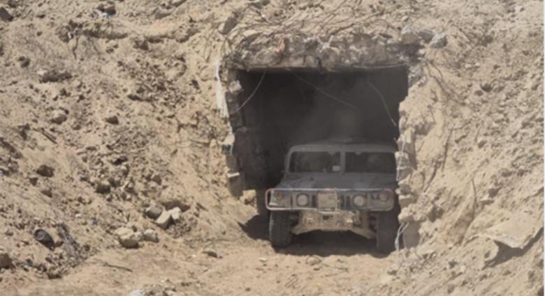 Óriási alagutat találtak izraeli katonák a Gázai övezet és Egyiptom között
