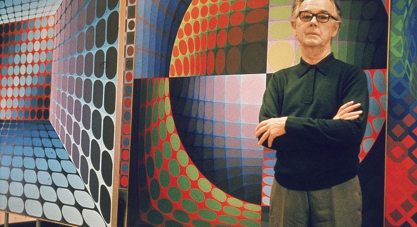 Victor Vasarely célja az volt, hogy annak is lehessen műtárgya, akinek nincs pénze festményre