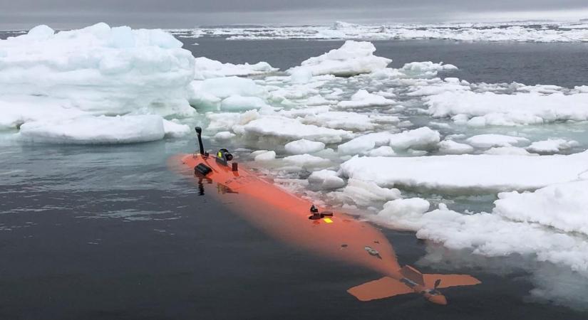 Titokzatos mintákat fedeztek fel az antarktiszi jégtakaró alatt