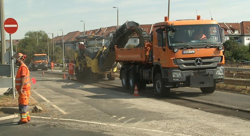 Elkezdődött a homokkerti felüljáró felújítása