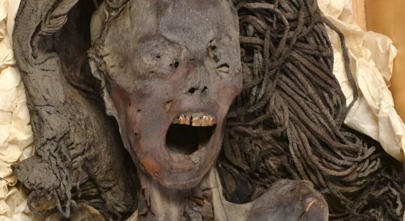 Szörnyű kínokról árulkodhat a sikoltó múmia