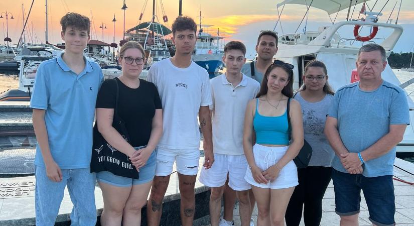 Csevapcsicsát is felszolgáltak a kaposvári diákok Horvátországban