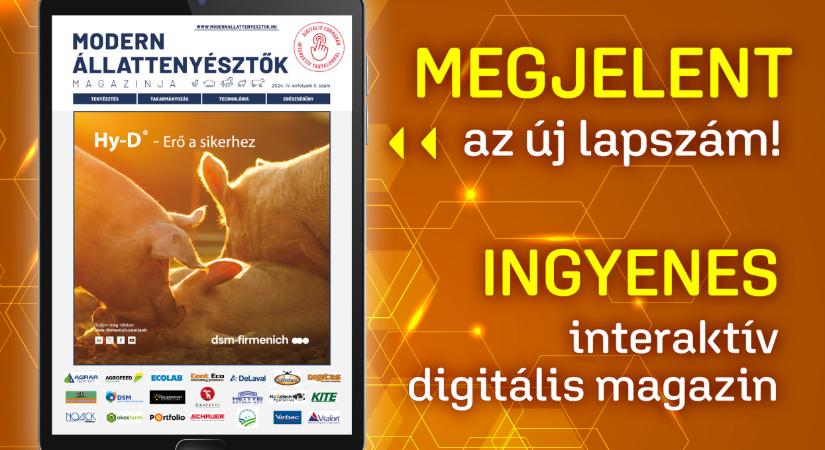 Megjelent és ingyenesen elérhető a legújabb Modern Állattenyésztők Magazinja