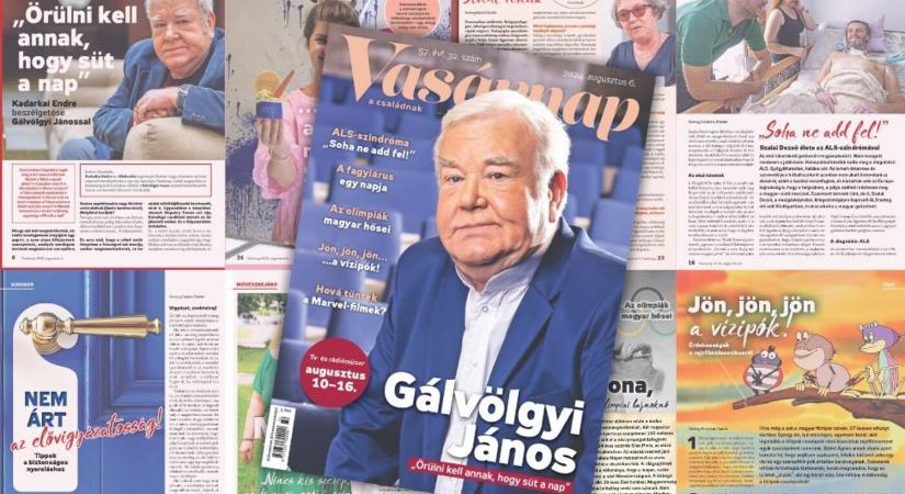 Gálvölgyi János és a Vízipók-csodapók a Vasárnapban!