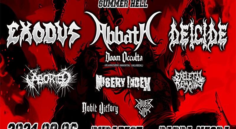 SUMMER HELL: teljes a line-up!