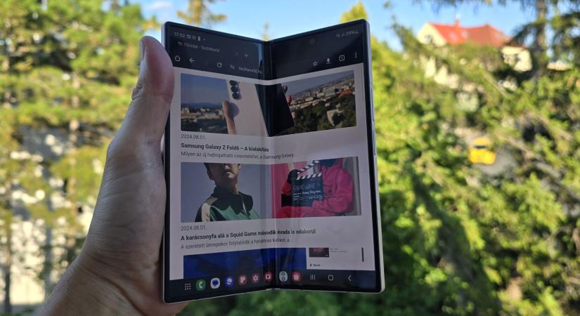 Samsung Galaxy Z Fold6 teszt: Milyen lett az új hajtogatható csúcstelefon? Megéri megvenni?