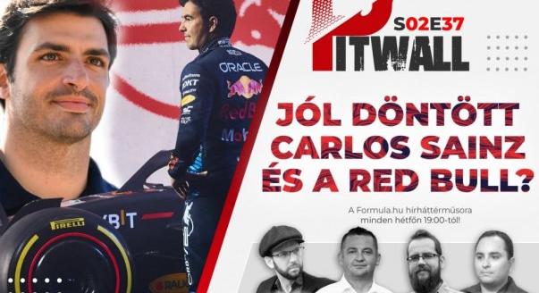 Pitwall: Jól döntött Sainz és a Red Bull?