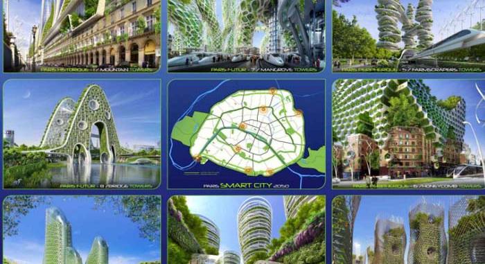 Futurisztikus ökováros lesz Párizs 2050-re? – itt a „Paris smart city” projekt