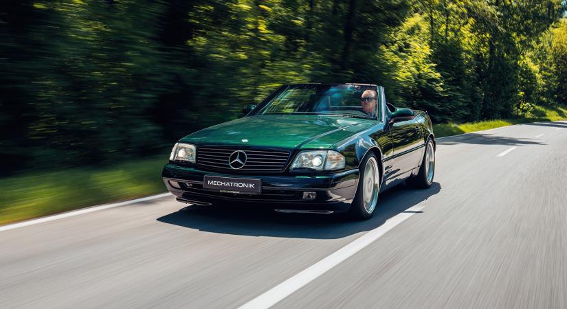 Gyönyörű V12-es kabrió ez a Mercedes-Benz SL 73 AMG