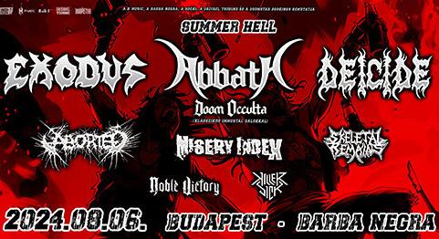 Teljes a Summer Hell line-up!