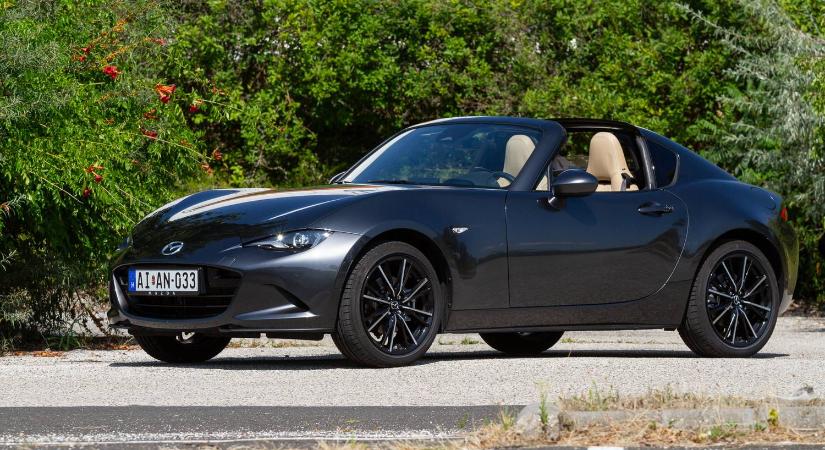 A végére tényleg tökéletes lett - Teszt: Mazda MX-5 RF 2,0 (G184) – 2024.