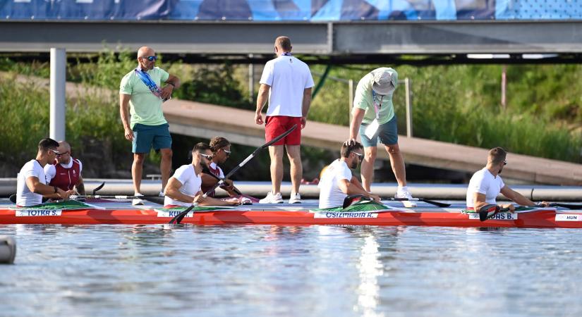 Keddi kajak-kenu hírfolyam – Férfi K4-eseink a középdöntőben