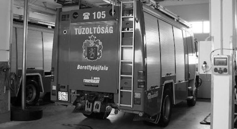 Gyászolnak a hajdú-bihari tűzoltók: Elhunyt Nagy Mihály tűzoltó főtörzsőrmester