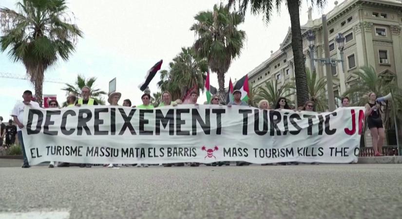 Turisták megölésére buzdítanak Spanyolországban  videó