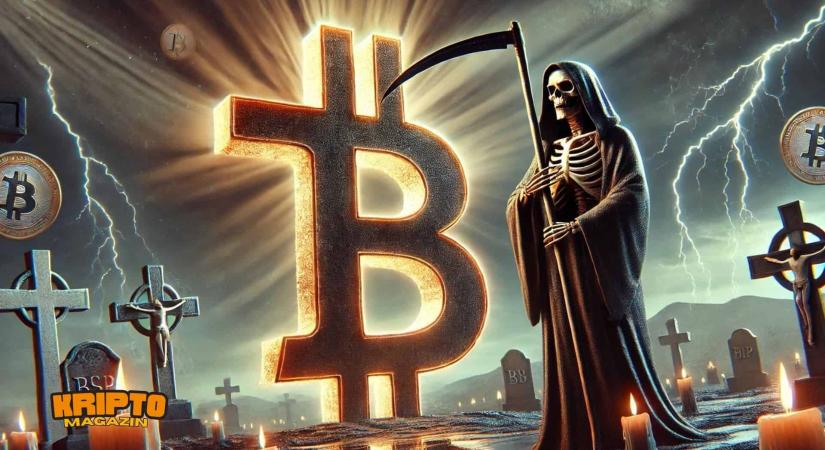 Közelít a Bitcoin halálkereszt – Katasztrófa van kilátásban?