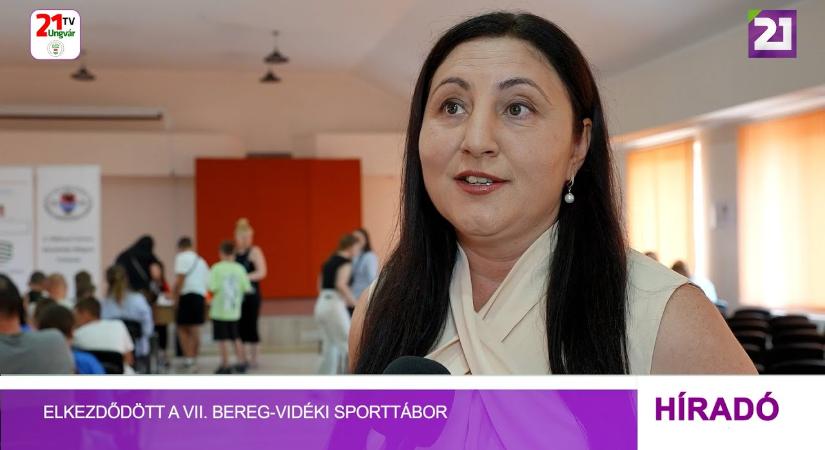 Elkezdődött a VII. Bereg-vidéki Sporttábor (videó)