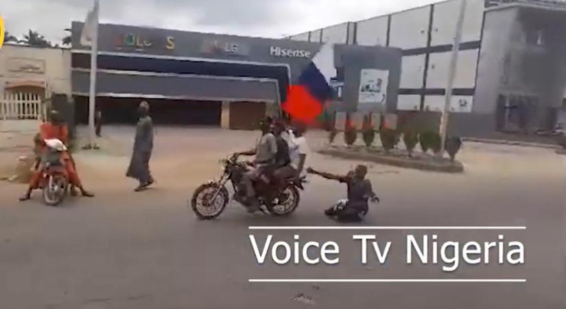 Putyinista tüntetőket vettek őrizetbe Nigériában