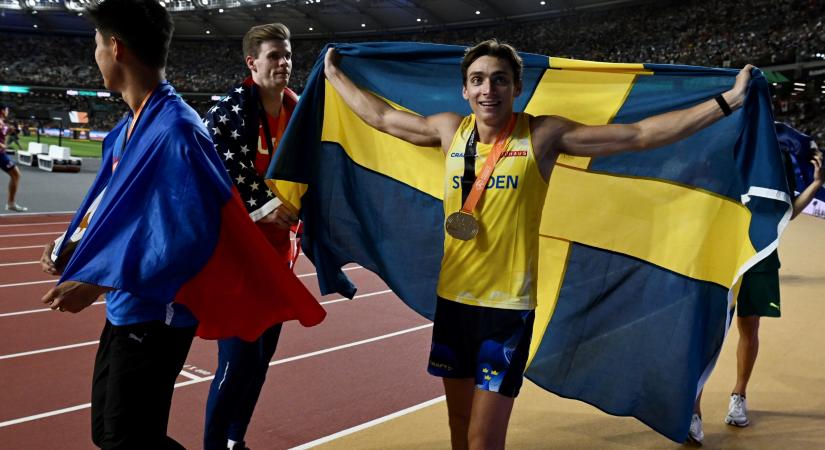 24 évesen lett kétszeres olimpiai bajnok és döntötte meg kilencedjére is a saját világcsúcsát egy svéd rúdugró
