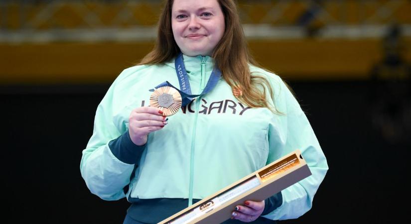 Nem akármivel ünnepel az olimpiai bronzérmes Major Veronika - fotó!