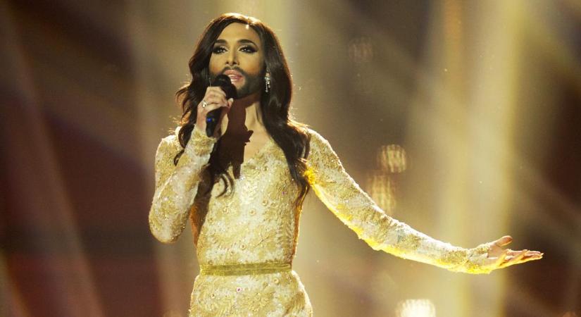 Ő itt Conchita Wurst, ahogy kinéz, arra nincsenek szavak