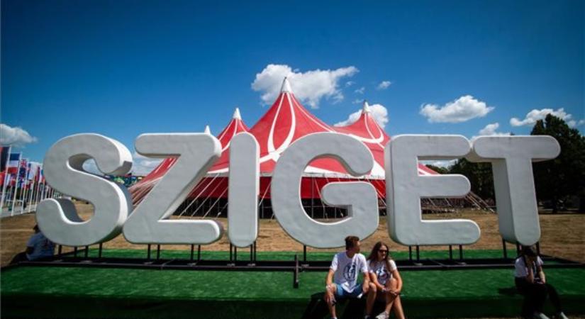 Sziget: ezernél is több program, Azahriah csütörtökön lép fel