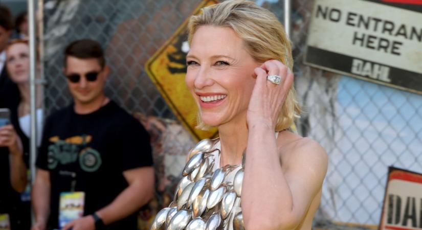 Csak úgy csörögtek az ezüstkanalak, amikor Cate Blanchett megjelent legújabb filmje premierjén