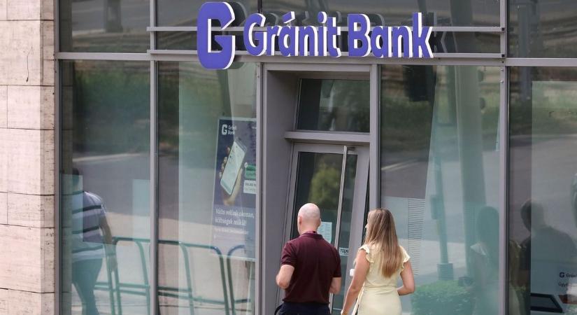 Betéti kamatot emelt a Gránit Bank