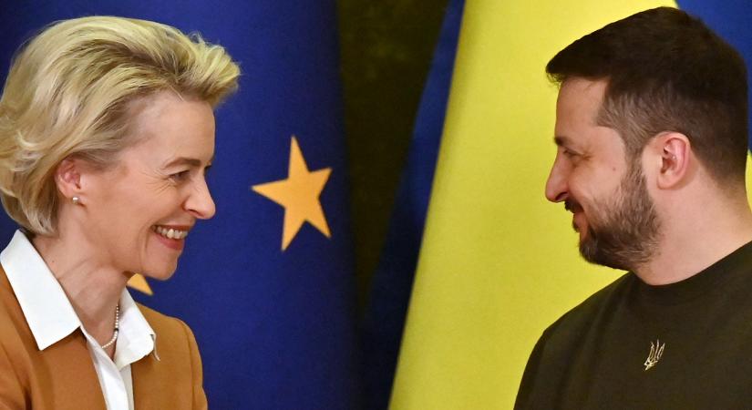 Von der Leyen: Az EU kiáll Ukrajna mellett, amíg csak szükséges