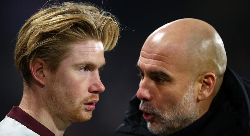 Pep Guardiola magyarázatot követel De Bruyne-től