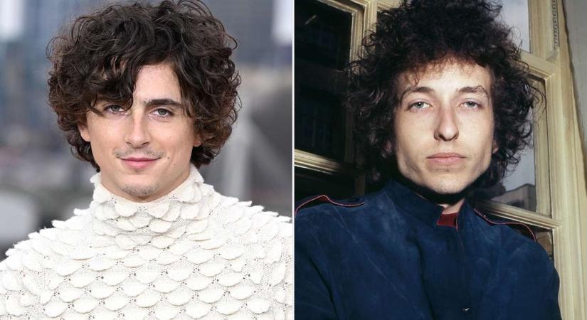 Timothée Chalamet karácsonyra Bob Dylanné változik