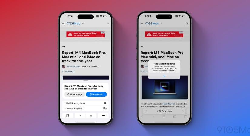 Hasznos funkcióval bővül a Safari böngésző iPhone-on és iPaden