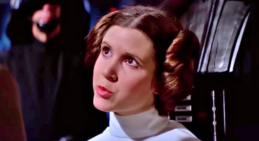 Meglepő okból kifolyólag küszködött Carrie Fisher a legelső Star Wars egyik pofonegyszerű jelenetével