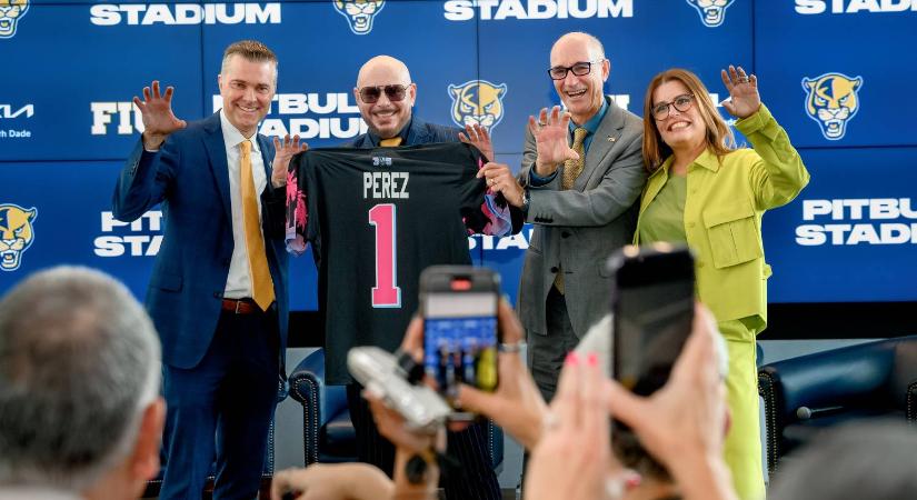 Pitbullra keresztelik a Miami focicsapat stadionját a híres rapper után