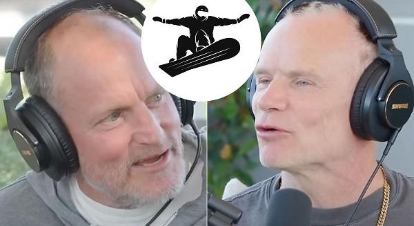 Woody Harrelson-nal közös snowboardos élményeit idézte fel Flea