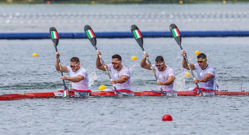 Kajak-kenu: kora délután három magyar egység döntőzik az olimpián