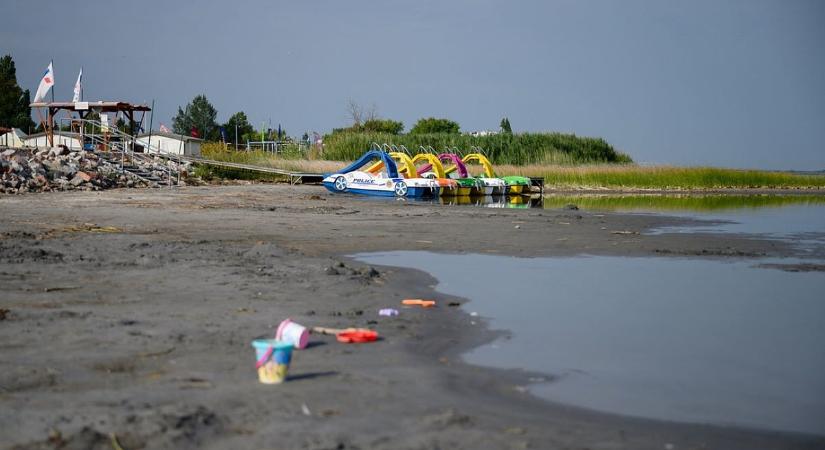 Ide ne menjen fejest ugrani! Borzasztóan apad a Velencei-tó