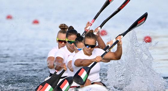 Olimpiai bronzérmes a női kajak négyes