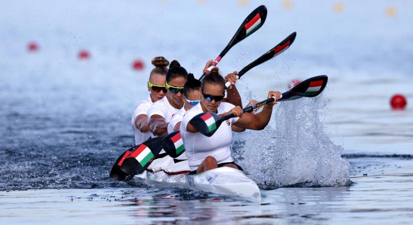 Olimpiai bronzérmet szerzett a női kajak négyes