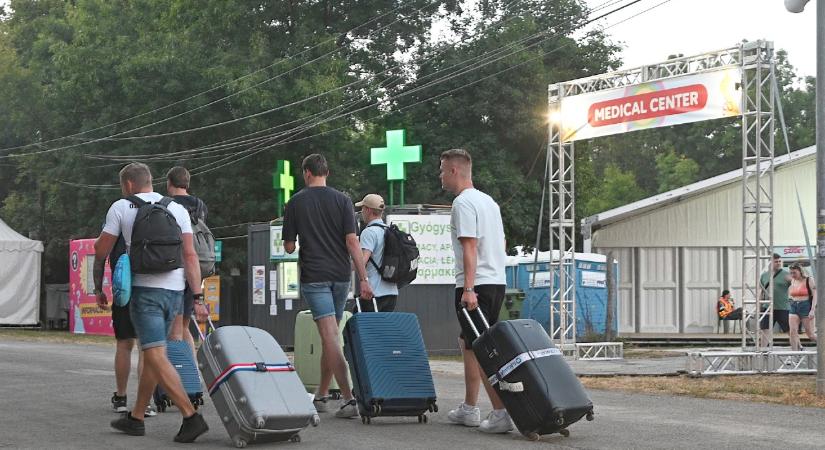 Előadás közben sérült meg egy artista a Sziget nyitónapján