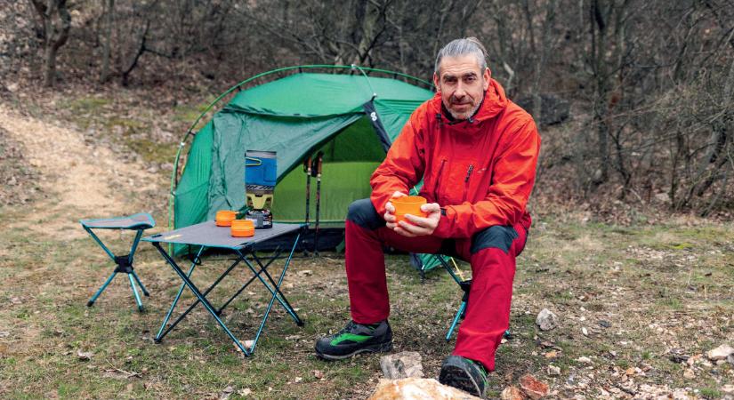 A pesti éjszakai életből az erdőbe - Lakatos György a Túracucc alapítója a fenntarthatóságot választotta, mert semmi szükség a felesleges dolgok halmozására