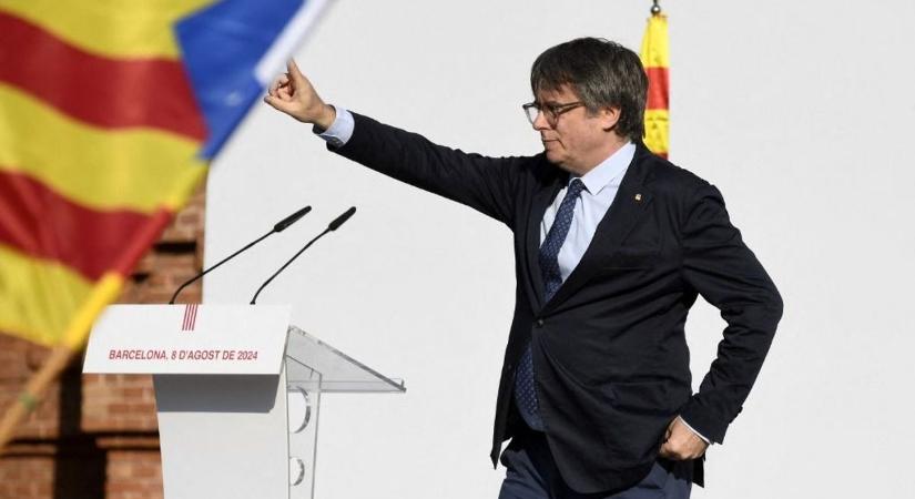 Hajtóvadászatot tartanak Spanyolországban Carles Puigdemont volt katalán elnök ellen