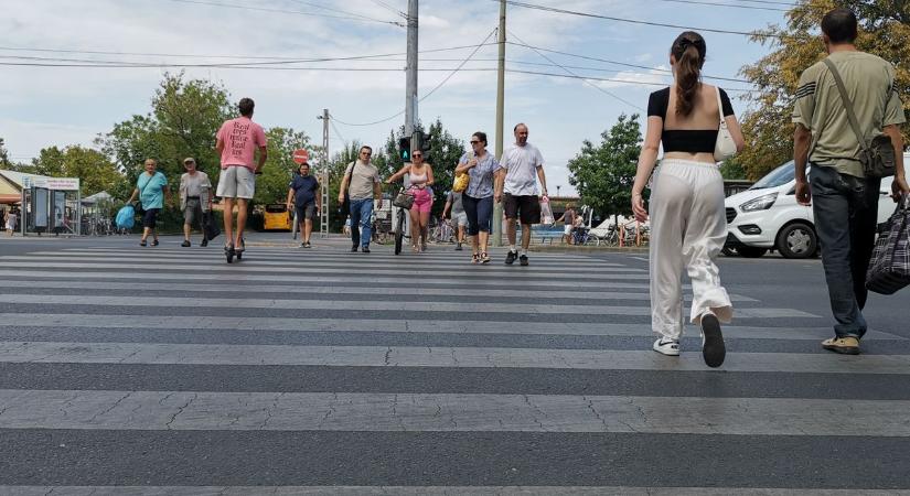 A gyalogosokat figyelmeztette a rendőrség