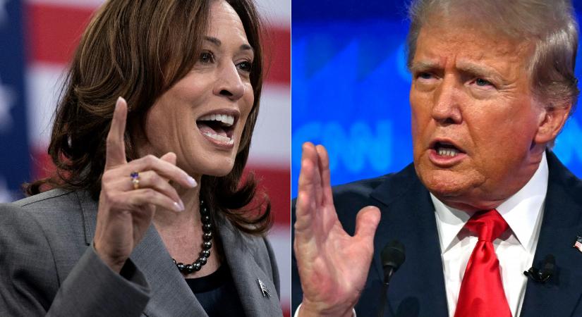 Szeptemberben vitázhat Kamala Harris és Donald Trump