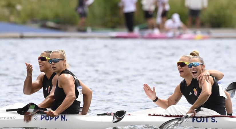 Olimpia: két ezüst és egy bronz kajak-kenuban!