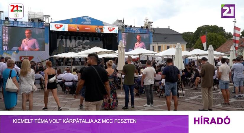 Kiemelt téma volt Kárpátalja az MCC Feszten (videó)