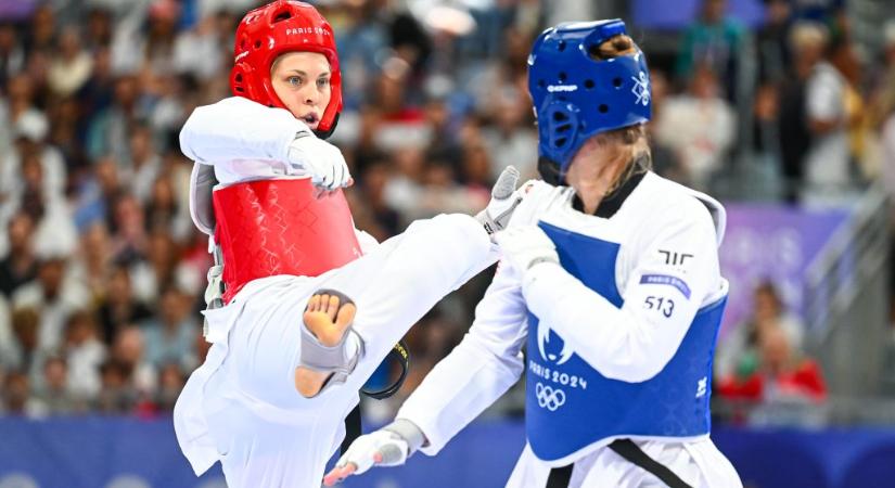 Fantasztikus teljesítmény! Elődöntős Márton Viviana női taekwondoban