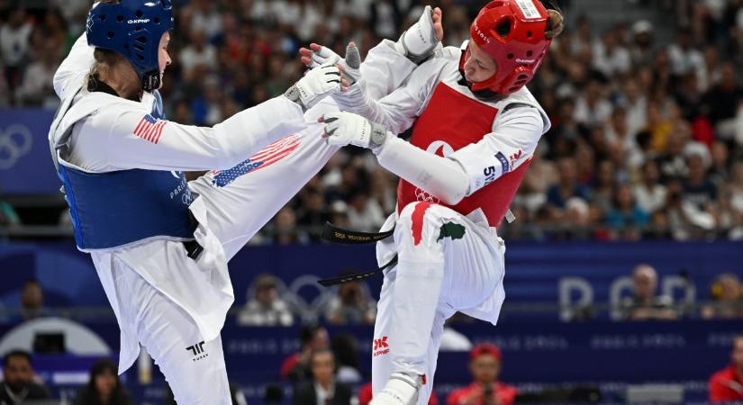 Párizs 2024: Márton Viviána elődöntőbe jutott taekvondóban, harcolhat az éremért