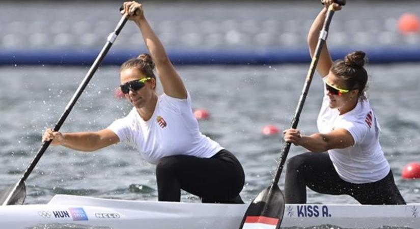 Negyedik lett a Kiss-Nagy női kenu kettes