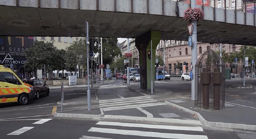 Nagy változások előtt áll a Nyugati tér, a földdel teszik egyenlővé a felüljárót